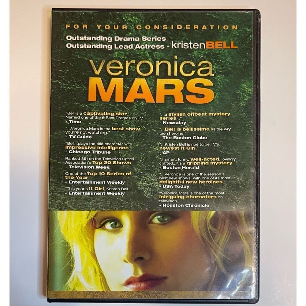 Veronica Mars DVD FYC For Your Consideration Emmy Promotional Promo Kristen Bell